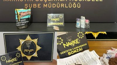 Rize Emniyet Müdürlüğü ekiplerince uyuşturucu ve uyarıcı madde ticaretinin önlenmesine