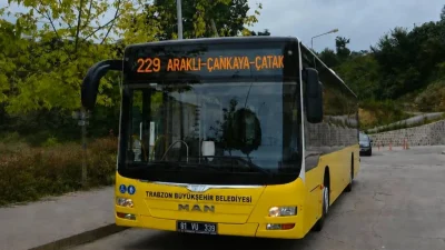 Trabzon Büyükşehir Belediyesi, toplu ulaşım ağını genişleterek Arsin ve Araklı'da