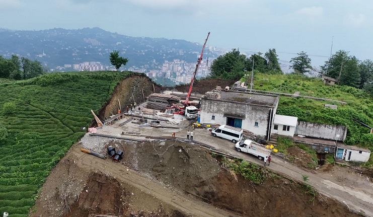 Rize Belediyesi, Avrupa Birliği destekli su projesiyle şehrin geleceğine yönelik