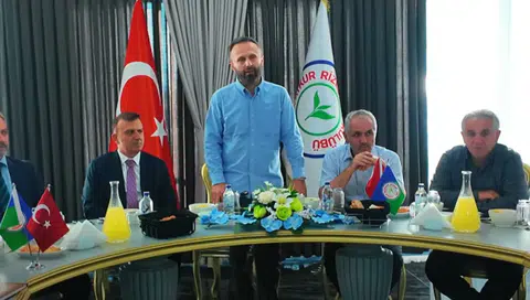 Recep Tayyip Erdoğan Üniversitesi Spor Kulübü, sezon sonu toplantısında sporcularla