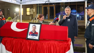 Görev esnasında meydana gelen elim bir kaza sonucu hayatını kaybeden