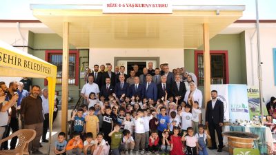 Rize 4-6 Yaş Kur’an Kursu” Ziyaret Edildi
