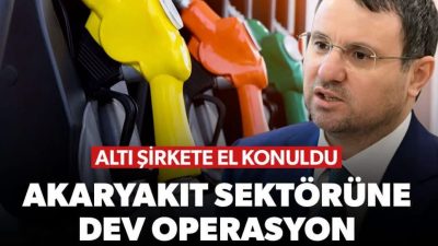 Adalet Bakanı Akın Gürlek, akaryakıt sektöründe sahte fatura ve hayali
