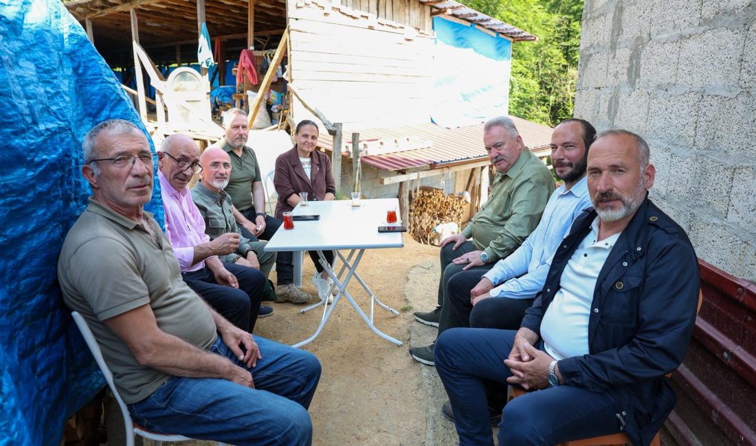 Taziye Ziyareti Sonrası Çay Sezonu ve Yatırımlar Anlatıldı