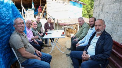 Taziye Ziyareti Sonrası Çay Sezonu ve Yatırımlar Anlatıldı