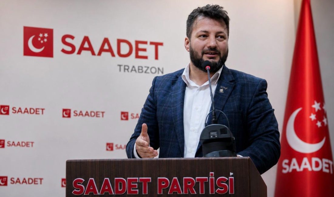 Saadet Partisi Araklı İlçe Başkanı Ümit Çebi ,Araklı Belediye Başkanı