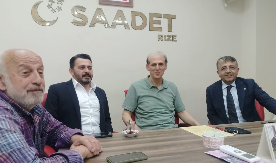 RTSO Başkan Adayı Ahmet Arif Mete’den Saadet Partisi’ne Ziyaret’den Saadet