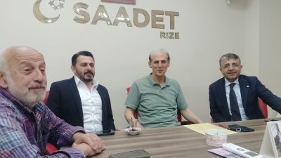 RTSO Başkan Adayı Ahmet Arif Mete’den Saadet Partisi’ne Ziyaret’den Saadet