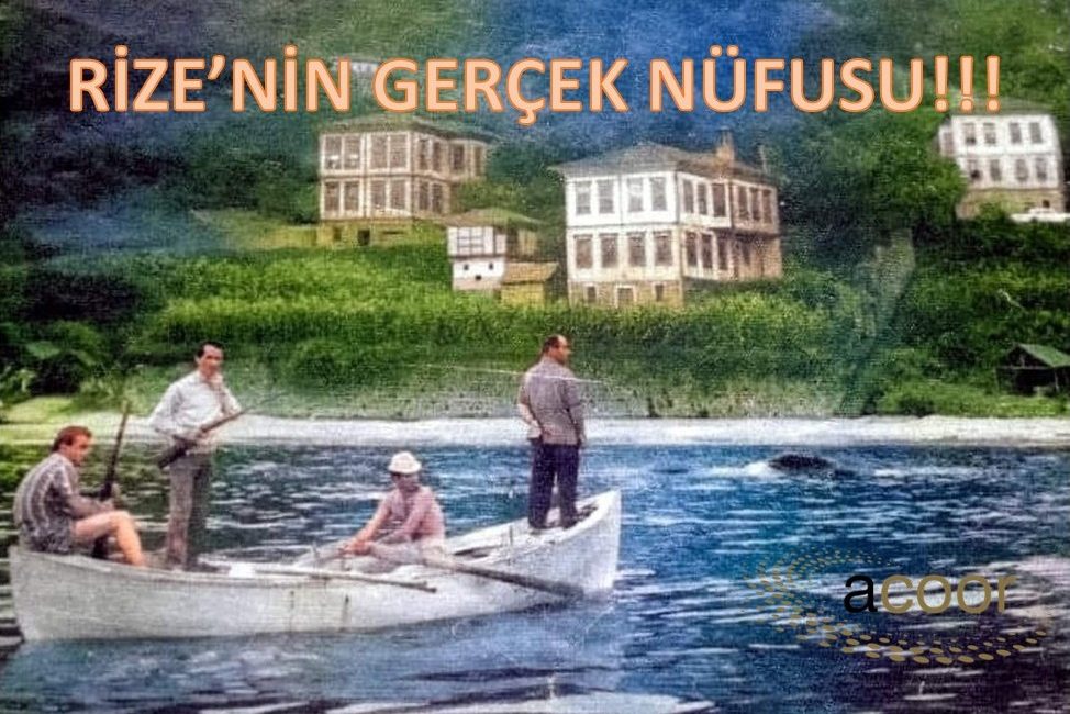 Rize’nin nüfusu son yıllarda yaklaşık 345 – 350 bin kişi
