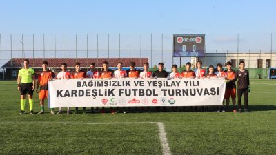 Rize’de bu yıl 3.’sü düzenlenen “Hafızlık Kur’an Kursları Arası Futbol