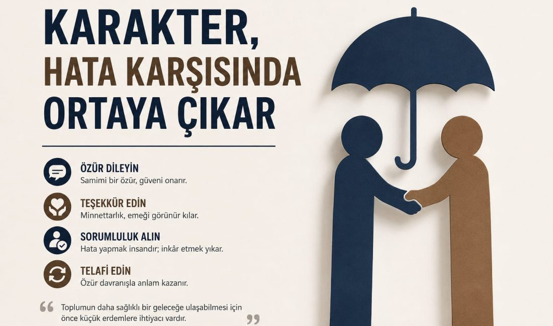 Makale:Filozof Sosyolog Karakter, hata karşısında ortaya çıkar &nbsp; Modern toplum,