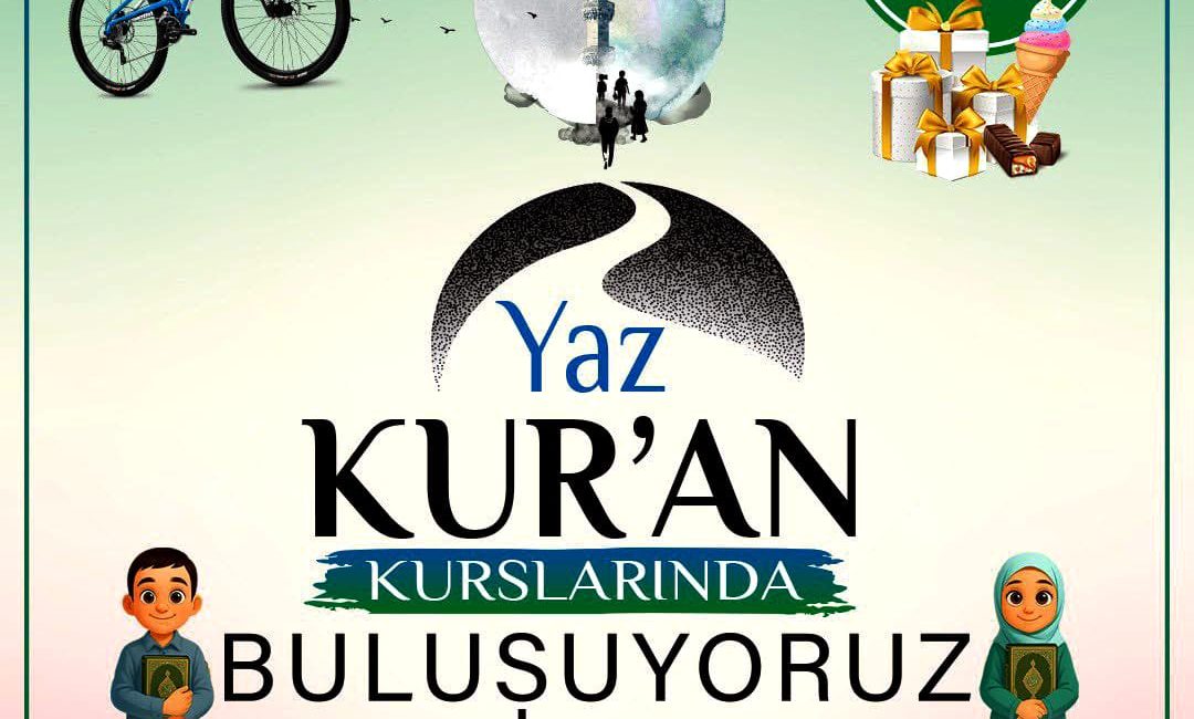 Rize genelinde bu yaz tatilinde Kur'an öğremeye başlayan çocuk ve