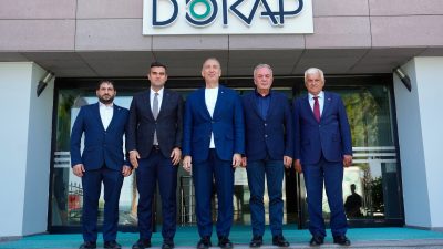 İkizdere Kaymakamı Burak Yaylacı, Belediye Başkanı Abdi Ekşi DOKAP tarafından
