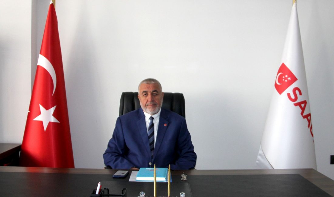 Saadet Partisi Adana İl Başkanı Muhammet Çelebi Keyhıdır, çocukların güvenli