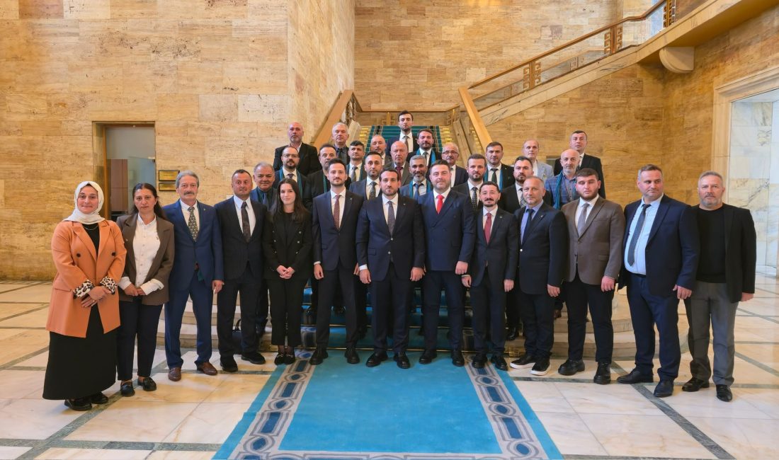 AK Parti Rize Merkez İlçe Başkanlığı, Ankara’da gerçekleştirdiği üst düzey