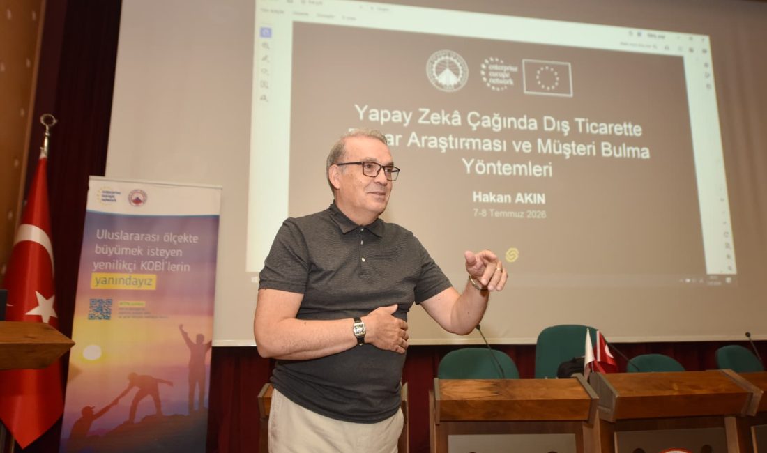 TTSO üyelerini Yapay Zeka Çağına hazırlıyor