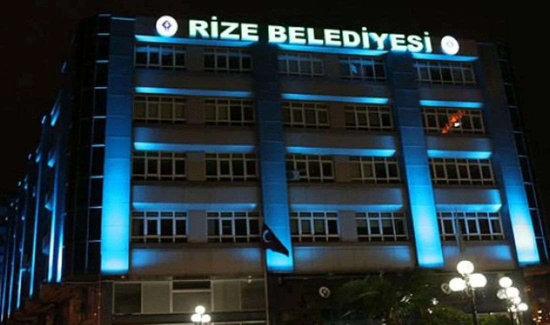 Rize Belediyesi, son günlerde belediyenin kurumsal kimliği ve üst düzey