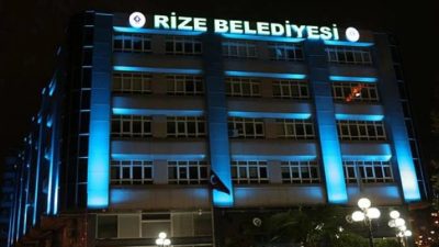 Rize Belediyesi, son günlerde belediyenin kurumsal kimliği ve üst düzey