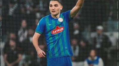 Süper Lig ekiplerinden Çaykur Rizespor'da forma giyen genç savunma oyuncusu