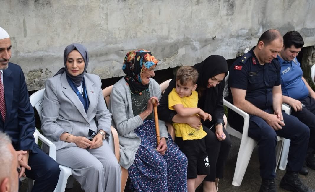 Kaymakam Gizem Çiçek'ten Şehit Ailesi ve Kahraman Gaziye Anlamlı Ziyaret