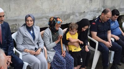 Kaymakam Gizem Çiçek'ten Şehit Ailesi ve Kahraman Gaziye Anlamlı Ziyaret