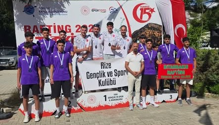 Rize Gençlik ve Spor Kulübü, Türkiye Kano Federasyonu’nun 2026 yılı