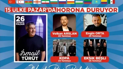 Rize'nin Pazar ilçesi, 25-26 Temmuz tarihlerinde düzenlenecek 15. Uluslararası Halk
