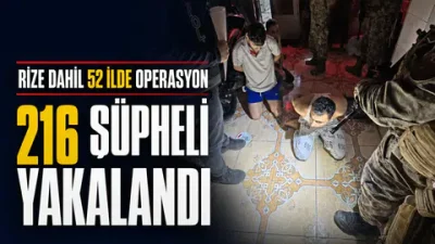 “52 ilde sosyal medya platformları üzerinden tetikçi ve suç örgütlerini