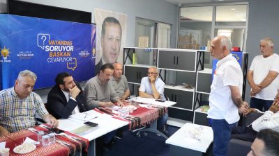 AK Parti Rize Merkez İlçe Başkanlığı tarafından yürütülen "Vatandaş Soruyor,