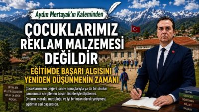 &nbsp; Eğitimde Başarı Algısını Yeniden Düşünmenin Zamanı &nbsp; Her yıl