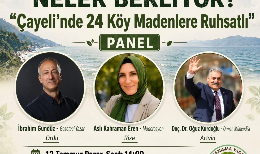 ÇAYELİNDE 24 KÖY MADENLERE KARŞI İŞ BİRLİĞİ İÇİNDE