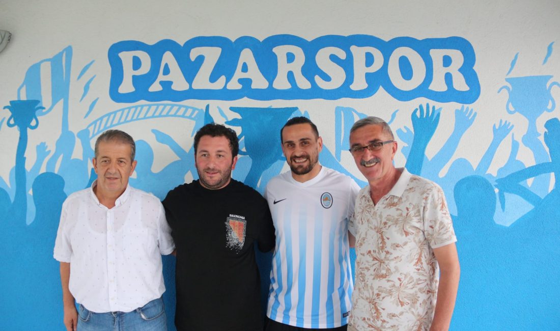 Pazarspor, takım kaptanı Emre Akgün ile bir yıllık yeni sözleşme