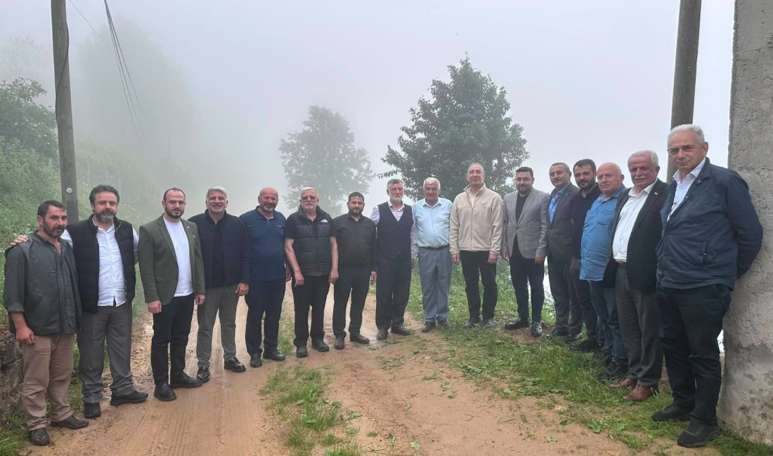 (DOKAP) Doğu Karadeniz Kalkınma Ajansı Başkanı Hakan Gültekin ve beraberindeki