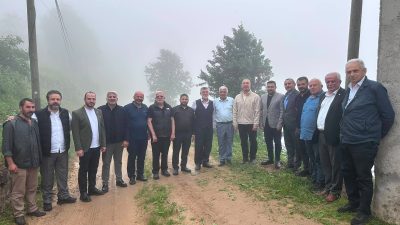 (DOKAP) Doğu Karadeniz Kalkınma Ajansı Başkanı Hakan Gültekin ve beraberindeki