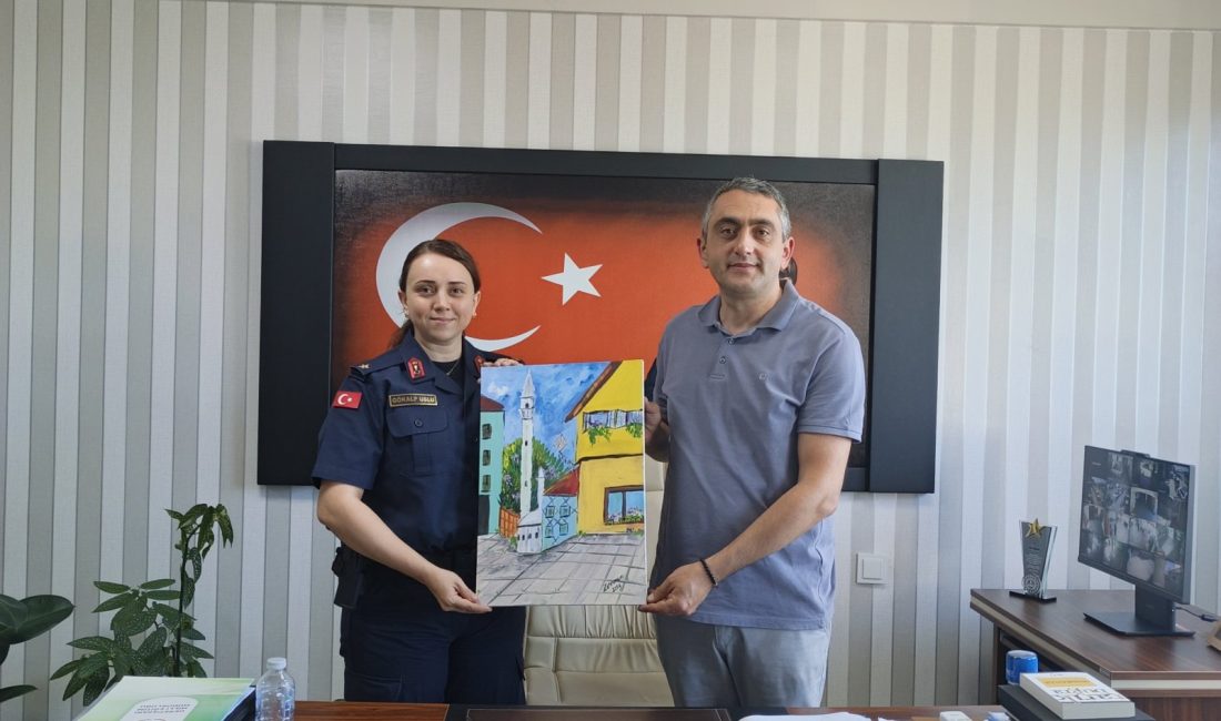 Derepazarı İlçe Jandarma Komutanlığına atanan Kadın Teğmen Kübra Gökalp Uslu’dan