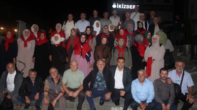 İKİZDEREDEN KAYMAKAM İLE BİRLİKTE 70 KİŞİ UMRE İÇİN MEKKE’YE GİTTİ