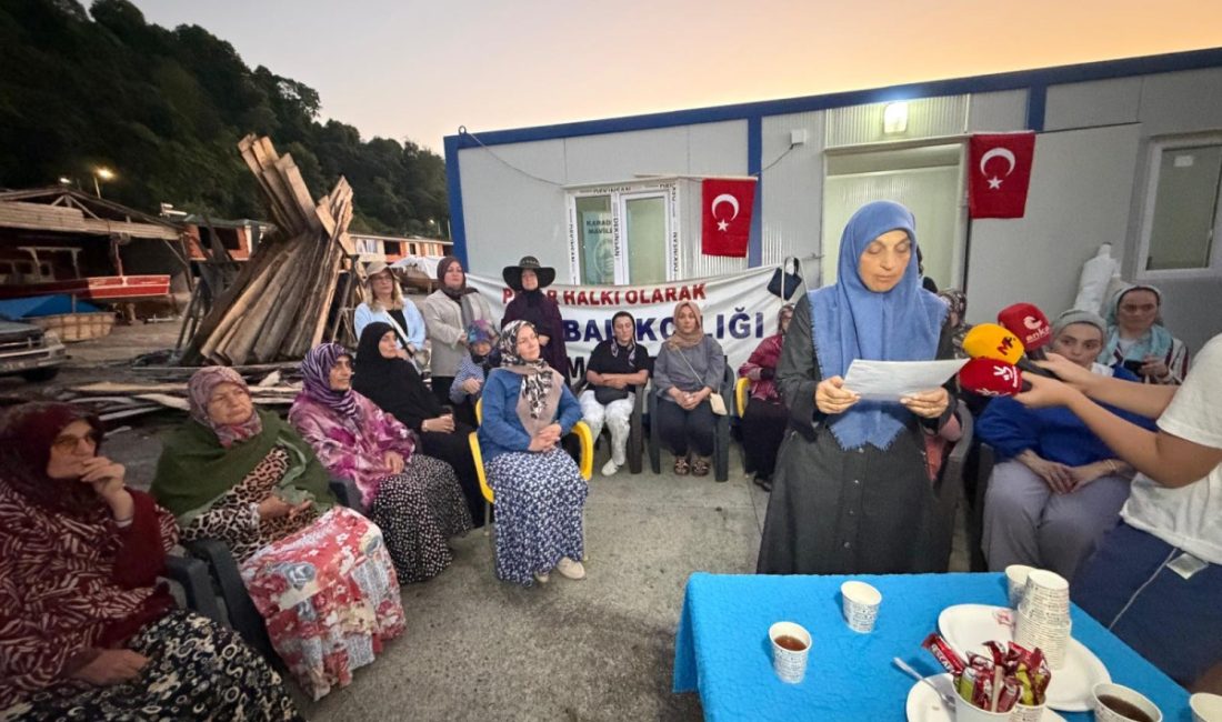 Rize'nin Pazar ilçesine bağlı Balıkçı Köyü'nde kurulması planlanan kafes balık