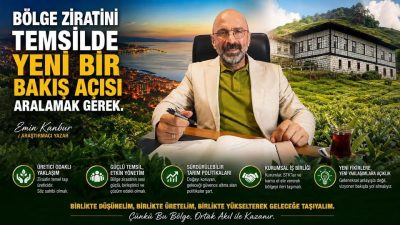 Araştırmacı Yazar Emin Kanbur, Rize’de tarımın ve özellikle çay sektörünün