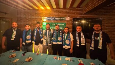 Çaykur Rizespor taraftar gruplarından Cümle Âlem Tribünü, Rize’nin güzide ilçelerinden