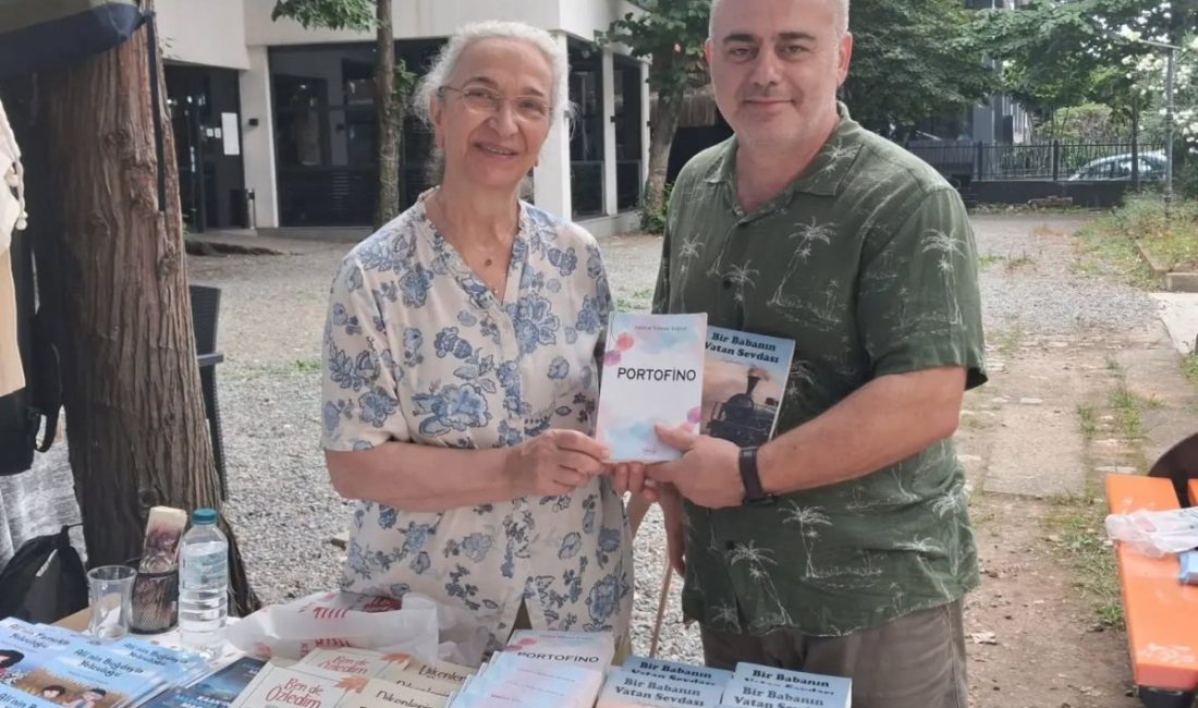 Rizeli şair ve yazar Hatice Kopuz, Fındıklı’da düzenlenen Kitap Günleri