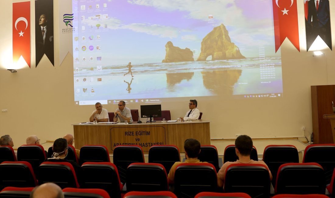 Rize İl Sağlık Müdürlüğünce, yapımı devam eden 1.053 yatak kapasiteli