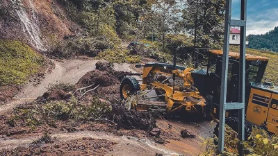 Rize’de 42 köyde 61 noktada meydana gelen heyelan ve taşkınlara