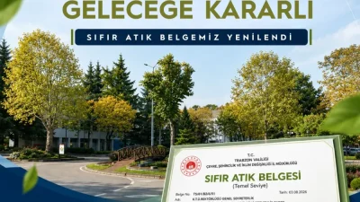 Karadeniz Teknik Üniversitesi (KTÜ), çevresel sürdürülebilirlik alanında yürüttüğü çalışmaların meyvelerini