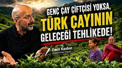 “Çay tarımıyla uğraşan ailelerinin gençleri Çay tarımına mesafeli duruyor“. &nbsp;