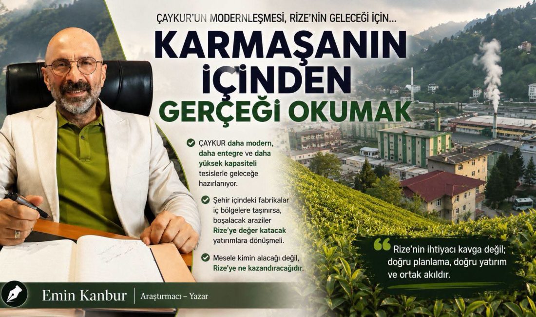 Çaykur un tasarrufunda bulunan arsalar tabiki Bölgenin kazancı doğrultusunda kullanılmalı