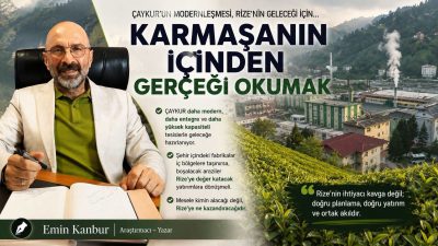 Çaykur un tasarrufunda bulunan arsalar tabiki Bölgenin kazancı doğrultusunda kullanılmalı