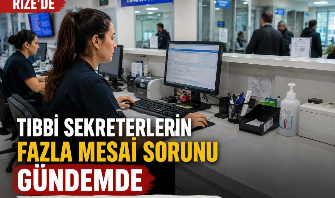 Genel Sağlık-İş Rize İl Başkanı Bünyamin Yaylı, hastanelerde görev yapan