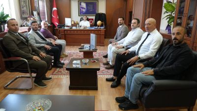 Saadet Partisi Ardeşen İlçe Teşkilatından yeni atanan Ardeşen Kaymakam'ı Ahmet