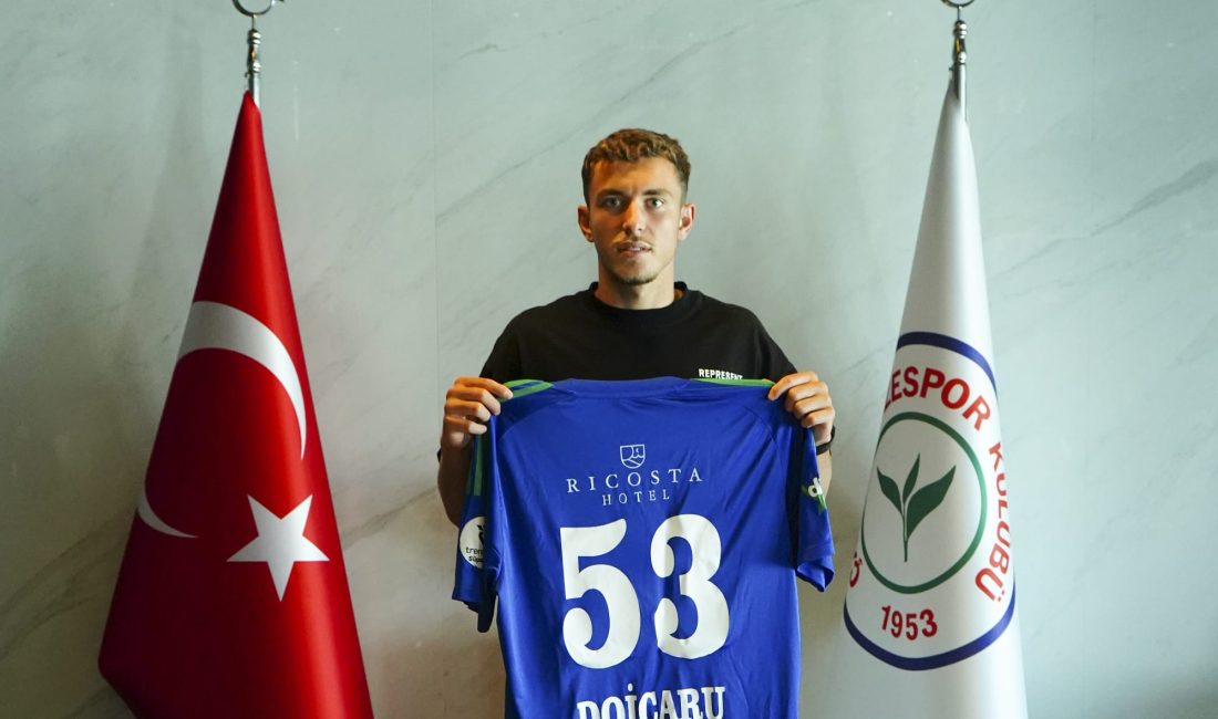 Çaykur Rizespo, Romanya kulübü Farul’da forma giyen 2007 doğumlu hücum