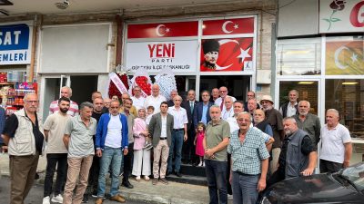 &nbsp; Yeni Parti Güneysu İlçe Başkanlığı, Rize Kurucu İl Başkanı